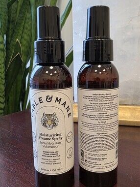 NWT Fable & Mane Moisturizing Volume Spray for Fine and Thinning Hair